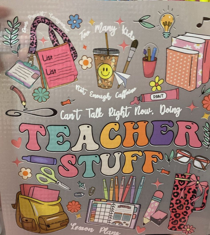 Teacher Stuff Sweatshirt 2