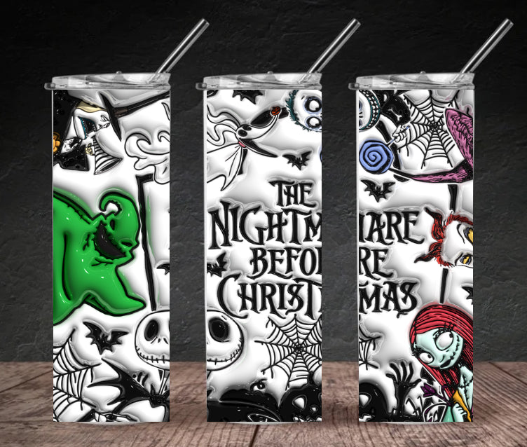 The Nightmare before christmas Tumbler