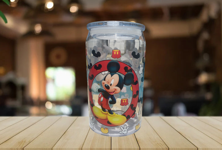 Acrylic Plastic Cup Mickey Mouse