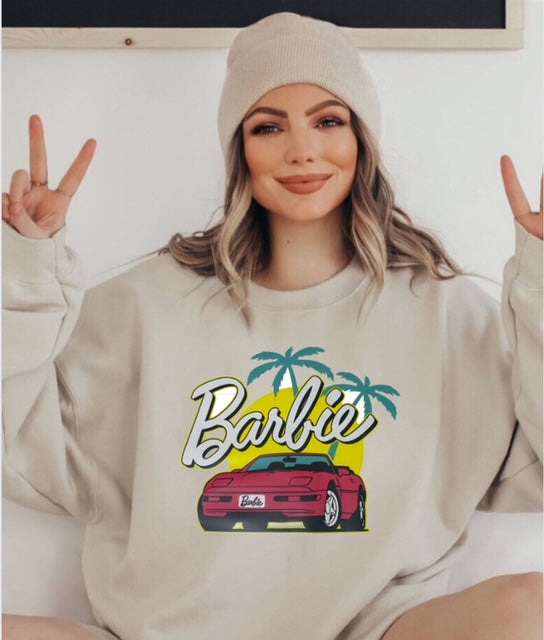 Barbie Corvette Sweatshirt