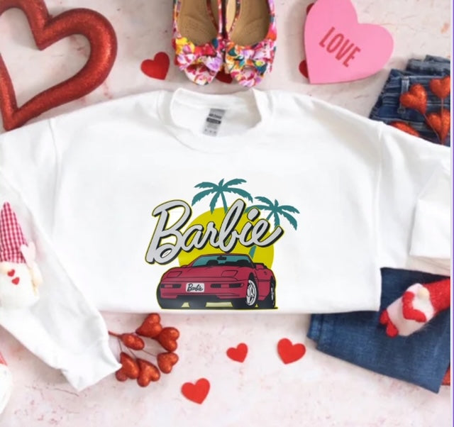 Barbie Corvette Sweatshirt